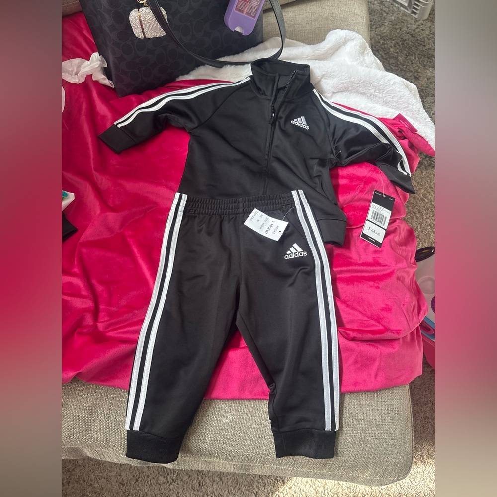 Size 9m baby adidas outfit